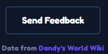 Send Feedback button at the bottom of the screen